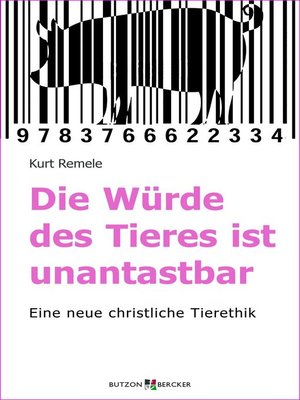 cover image of Die Würde des Tieres ist unantastbar